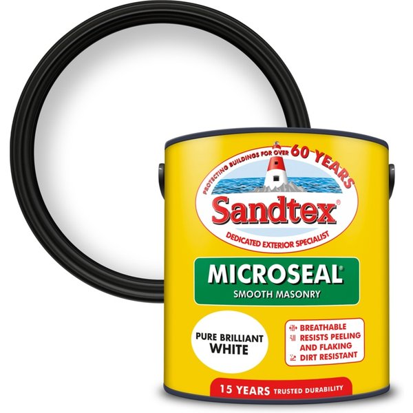 Sandtex Smooth Masonry Paint 2.5L 5068882