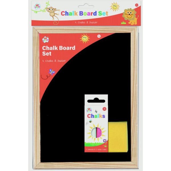 I G Design Chalkboard Set with Duster CALK/6