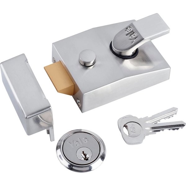 Yale Deadlocking Nightlatch 60mm P-89-SC-SC-60