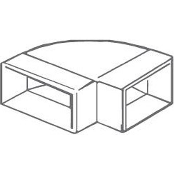 Manrose Horizontal Bend 90 Degree R40500