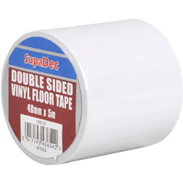 SupaDec Double Sided Vinyl Floor Tape VFT550A