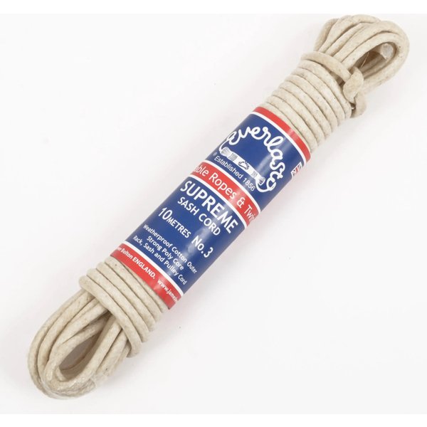 Everlasto No.3 Supreme Waxed Cotton Sash Cord PLS11
