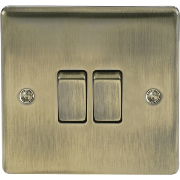 BG 2 Gang Switch NAB42-01