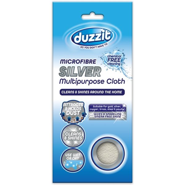 Duzzit Microfibre Silver Polishing Cloth DZT1012-24