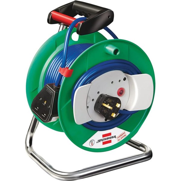 Brennenstuhl Garant G Garden Cable Reel 240V 13A 1-Socket 25m 1141743015.