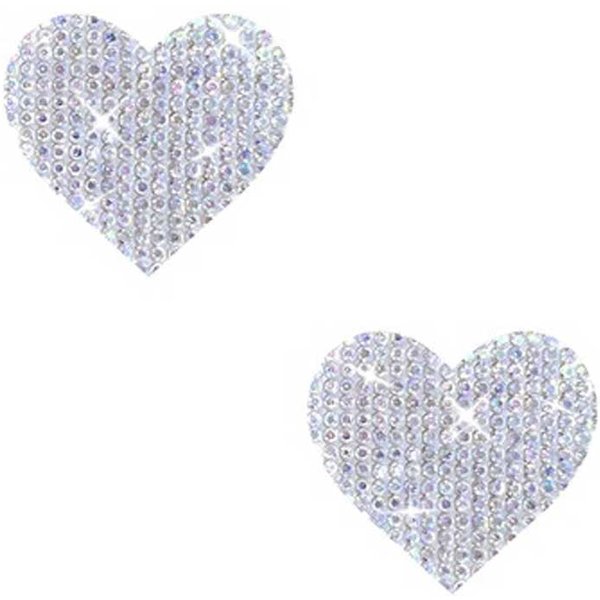 Razzle Dazzle Crystal Jewel Sparkle I Heart U Body Razzle Dazzle Crystal Jewel Sparkle I Heart U Body Stickers 6 Pk