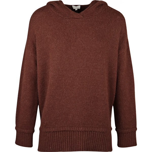 Milano Italy • bruine gebreide hoodie • 36