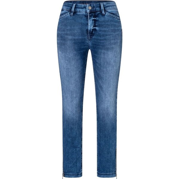 MAC • blauwe Dream Chic glam zip jeans • 34