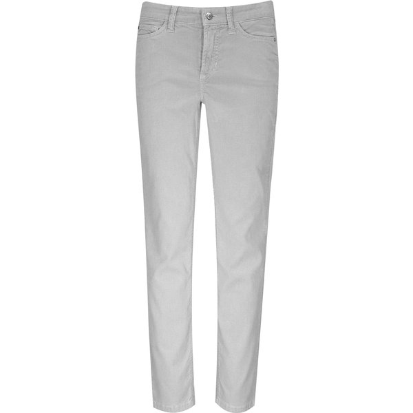 Cambio • grijze velvet 5-pocket broek • 36