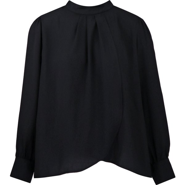 Due Amanti • zwarte overslag blouse • 4 (42)