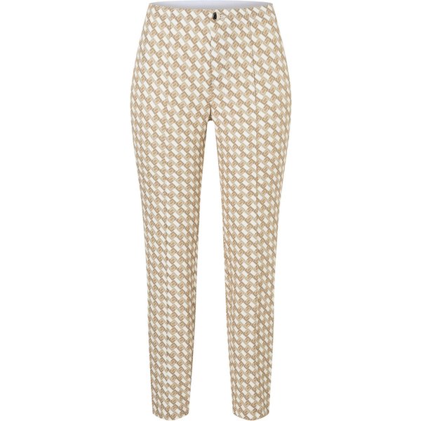 MAC • Anna pantalon camel motief • 36