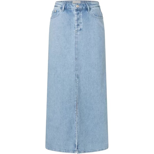 MAC • lichtblauwe Maxi skirt rok • S