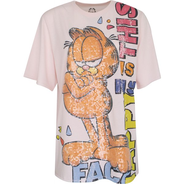 Princess goes Hollywood • lichtroze t-shirt Garfield • 36