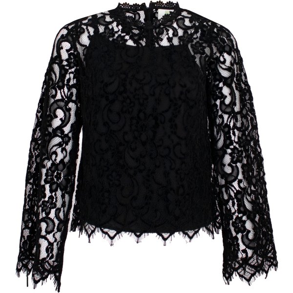 Princess goes Hollywood • zwart kanten top • 36