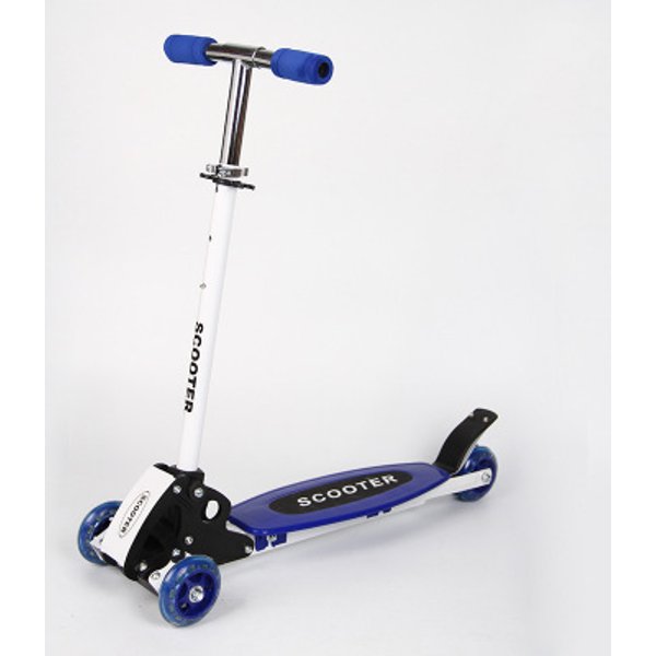 Three-wheeled Scooter Crawler Scooter Four-wheeled Scooter Foldable Buggy Aluminum Alloy Scooter