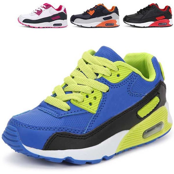 Korean Version Of New Foreign Trade Trend 2024 Spring Children's Shoes Casual Sports 90 Boys And Girls Children's Air Cushion Running Shoes Baby Shoes-image