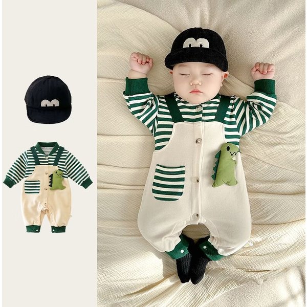 106059819@qq.com Baby Clothes, Newborn Baby Boy Romper, Super Cute One-month 100-day Celebrations, Outdoor Jumpsuit For Spring And