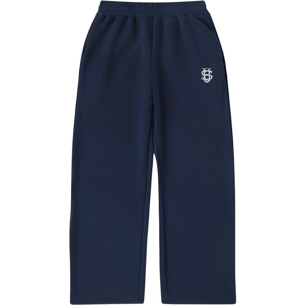 Men's Clothing Embroidered Letter Sweatpants – Spring Unisex Loose Casual Wide-Leg Joggers-image
