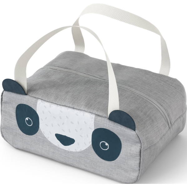 Die Thermo Lunchbag für unterteilte Tablett - monbento MB Wonder Travel blau Panda