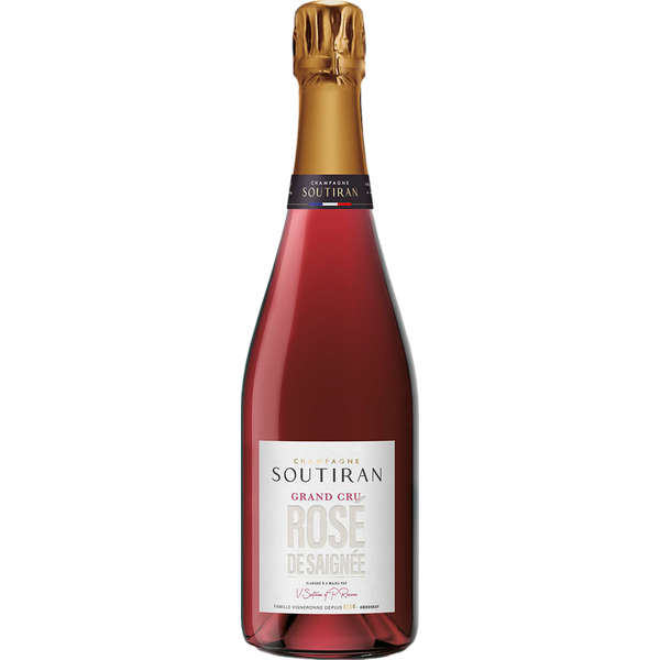 Champagne Soutiran Rose de Saignee Brut Grand Cru