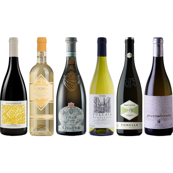 Italienischen Weißwein Premium Verkostungsset