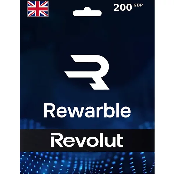 Rewarble Revolut Gift Card 200 GBP (UK) – Code | Aussui