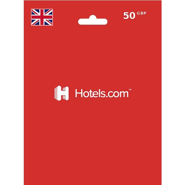 Hotels.com Gift Card 50 GBP (UK) – Instant Code | Aussui