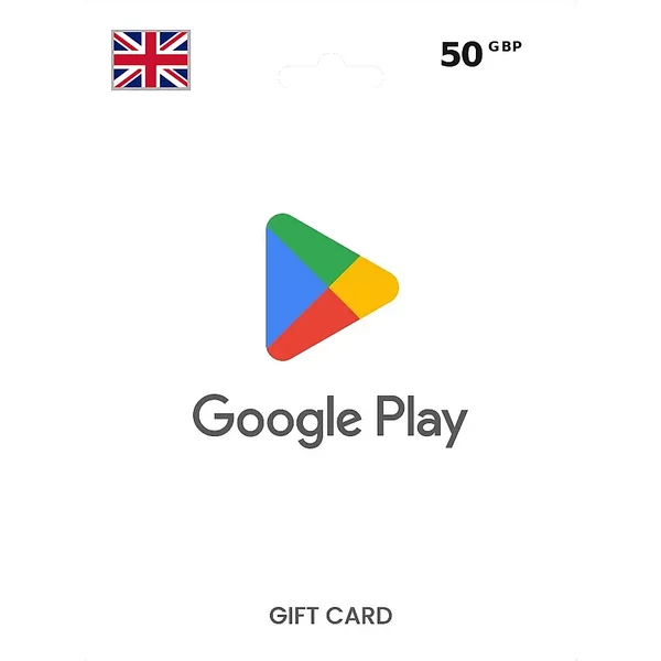 Buy Google Play Gift Card 50 GBP | Instant Delivery 2026