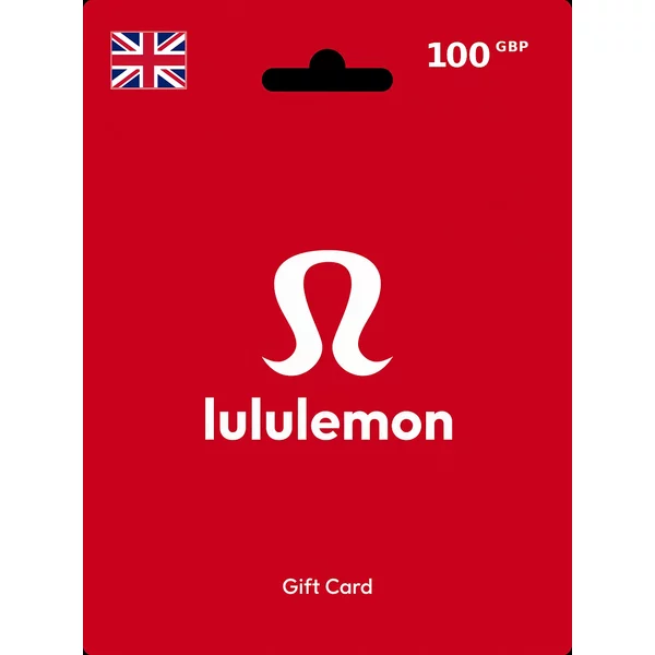 Lululemon Gift Card 100 GBP (UK) – Instant Code | Aussui