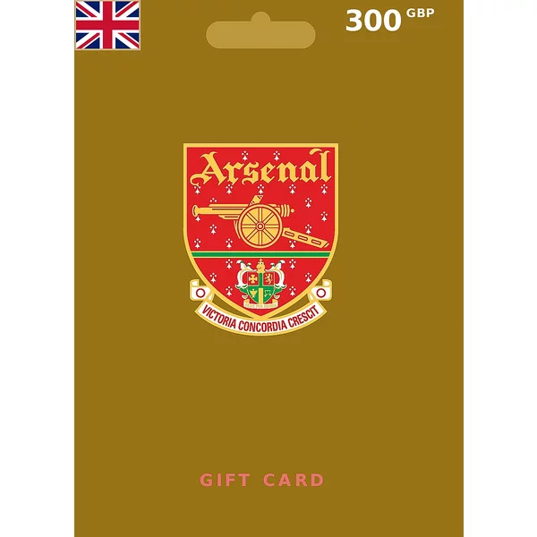 Arsenal FC Gift Card 300 GBP (UK) – Instant Code | Aussui