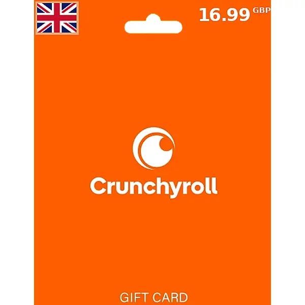 Crunchy Roll Gift Card 16.99 GBP (UK) – Code | Aussui