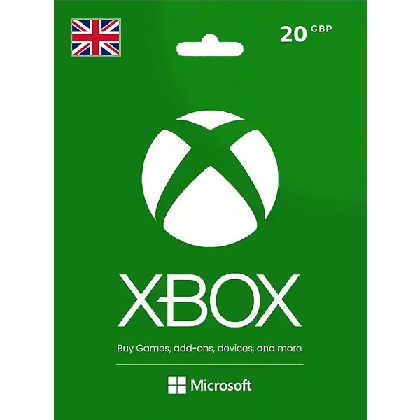 Xbox Live Gift Card 20 GBP (UK) – Instant Code | Aussui
