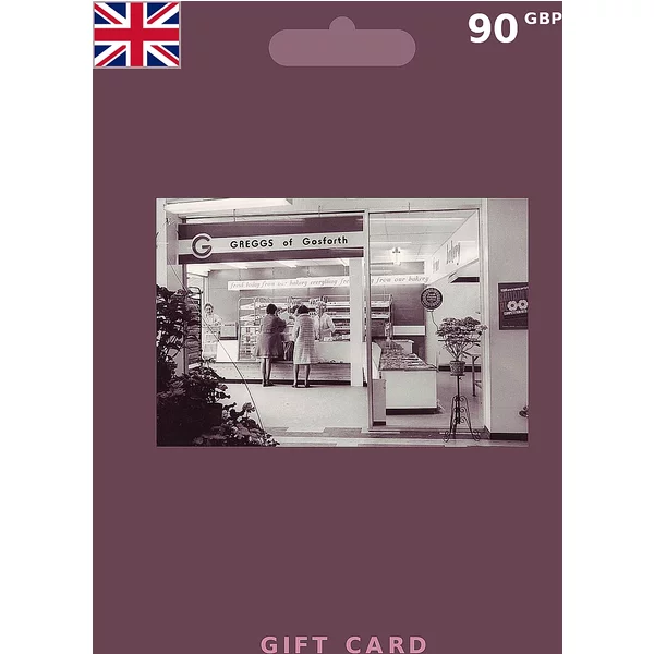 Greggs Gift Card 90 GBP (UK) – Instant Code | Aussui