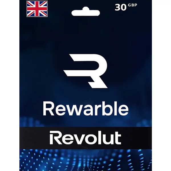 Rewarble Revolut Gift Card 30 GBP (UK) – Code | Aussui