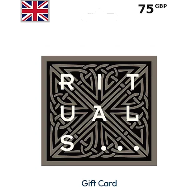 Rituals Gift Card 75 GBP (UK) – Instant Code | Aussui