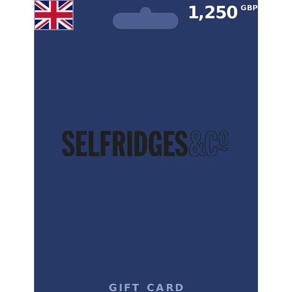 Selfridges Gift Card 1250 GBP (UK) – Instant Code | Aussui