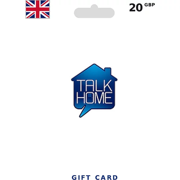 Talk Home Mobile Gift Card 20 GBP (UK) – Code | Aussui