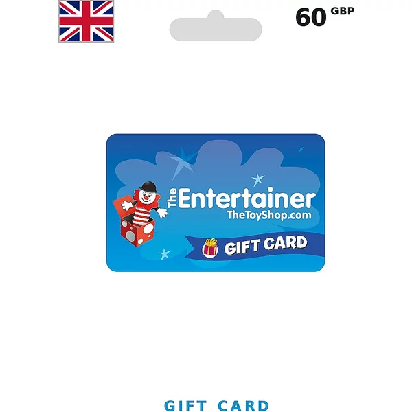 The Entertainer Gift Card 60 GBP (UK) – Code | Aussui