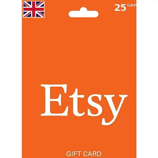 Etsy UK Gift Card 25 GBP (UK) – Instant Code | Aussui
