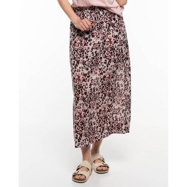 Alma & Lovis Print-Maxirock aus Bio-Baumwoll-Batist | Batist Gep Rock