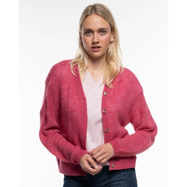 Alma & Lovis Leichte Strickjacke aus feinem Alpakagarn | Light Jacket