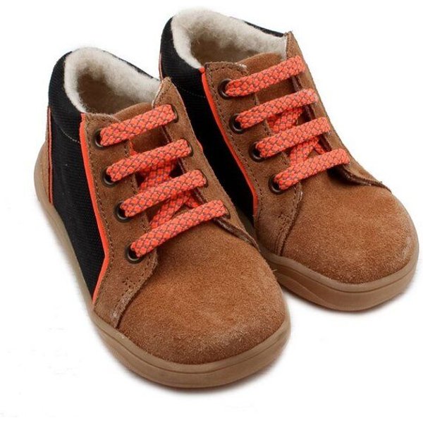 Pololo Barfuß-Membran-Halbschuh "Mario", gefüttert, zum Schnüren