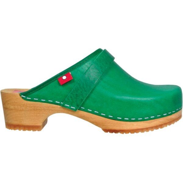 Klox Original Clog - handgemachter Holzclog mit pflanzlich gegerbtem Leder