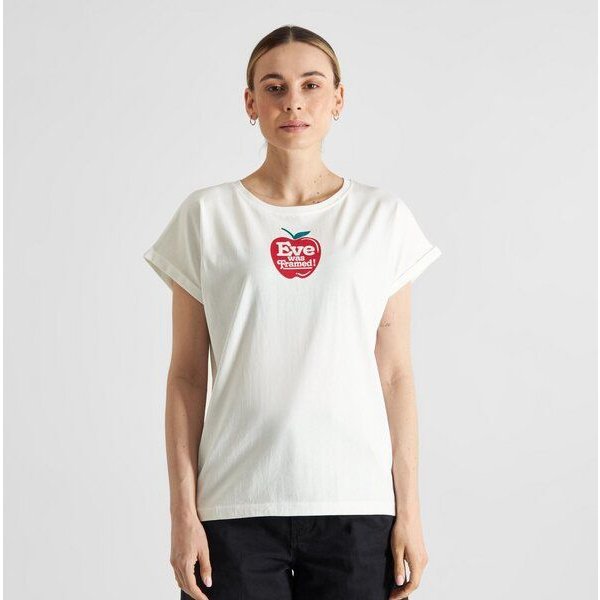 DEDICATED T-Shirt Visby Eve Was Framed - White