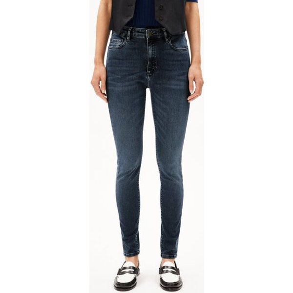 ARMEDANGELS TILLAA Damen Skinny Jeans Mid Waist Bio-Baumwoll Mix X-Stretch
