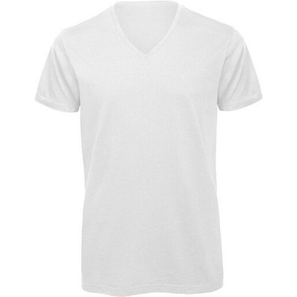 B&C Collection Inspire T-Shirt Herren V-Ausschnitt 140 gr /m² bis Größe 3XL