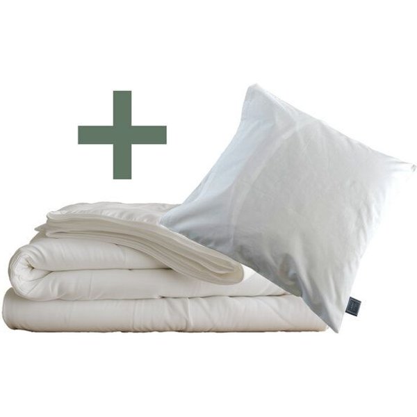 Villa Jade Die Bio Bettwäsche Premium - Naturestyle weiß kba Baumwolle