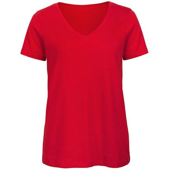 B&C Collection Inspire V-Ausschnitt T-Shirt Damen 140 gr /m² bis Größe 2XL
