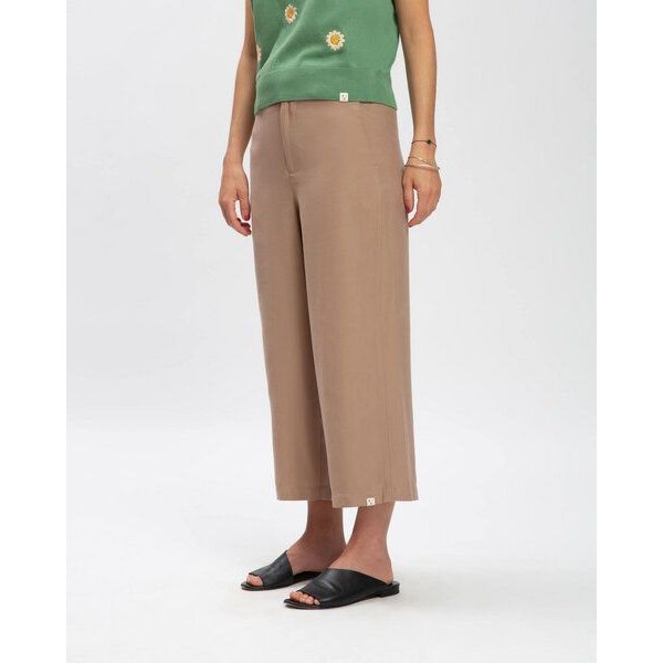Matona Hose mit weitem Bein aus Lyocell für Frauen / Tencel Pants