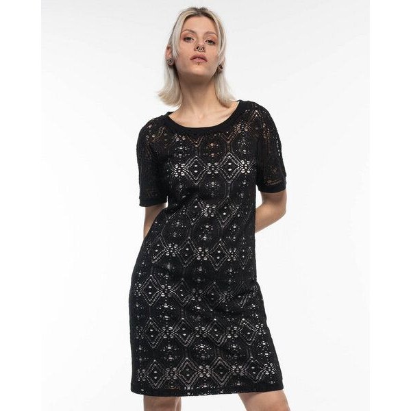 Alma & Lovis Stylisches Spitzenkleid aus Bio-Baumwolle mit Elasthan | Lace Dress
